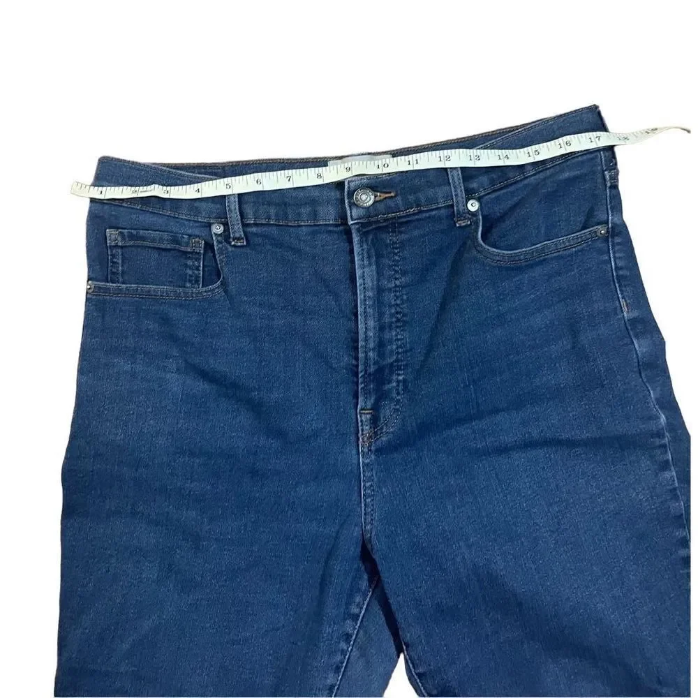 Everlane high rise straight leg jeans 33”‎